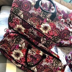 Vera Bradley Travel Bags in Rosewood